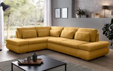 Extendable corner sofa Delmar Extendable sofa